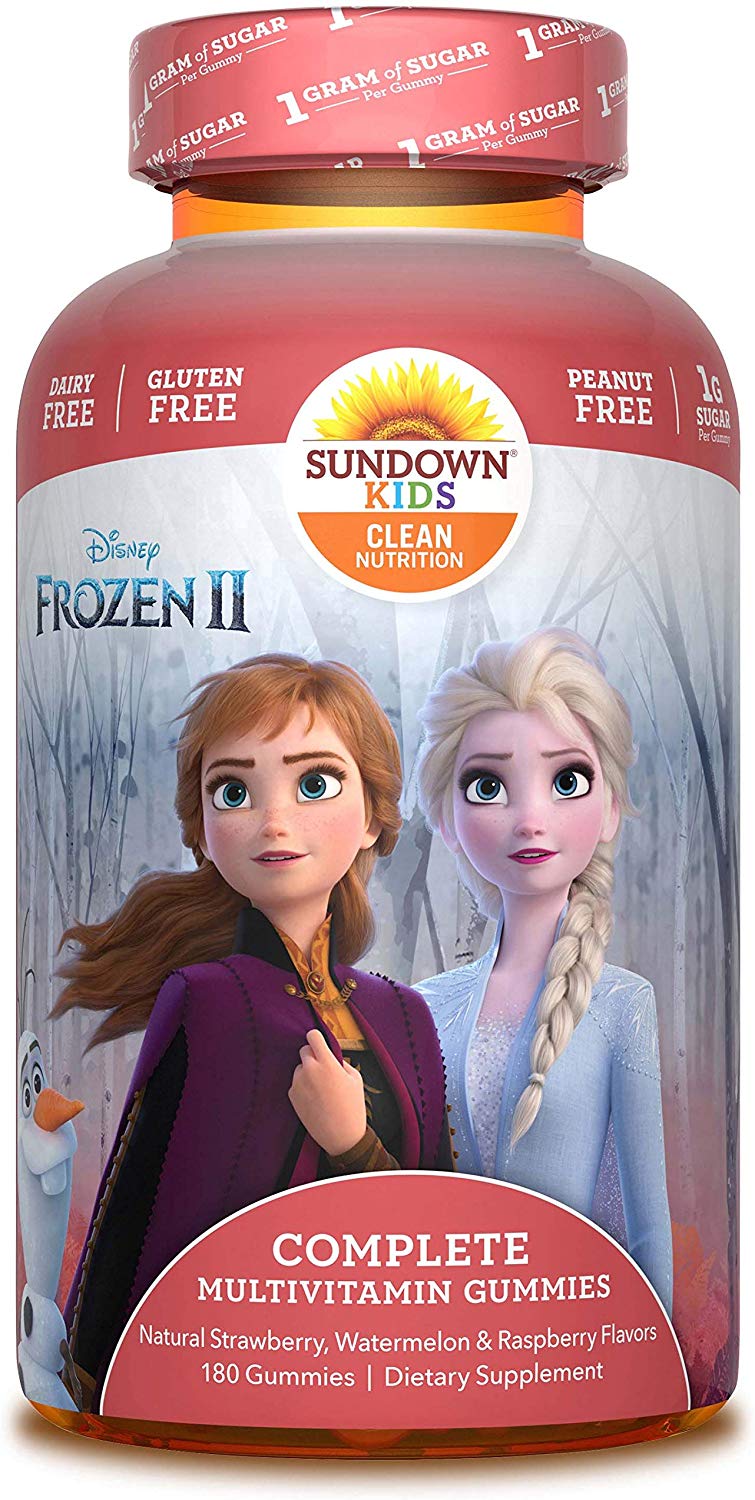 Sundown® Kids Disney Frozen 2 Complete Multivitamin, 180 Gummies - image 1 of 6