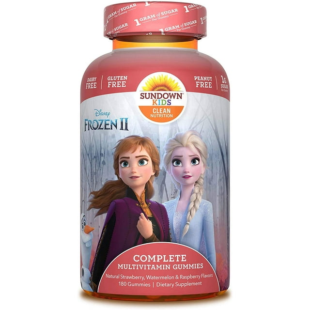 Sundown® Kids Disney Frozen 2 Complete Multivitamin, 180 Gummies