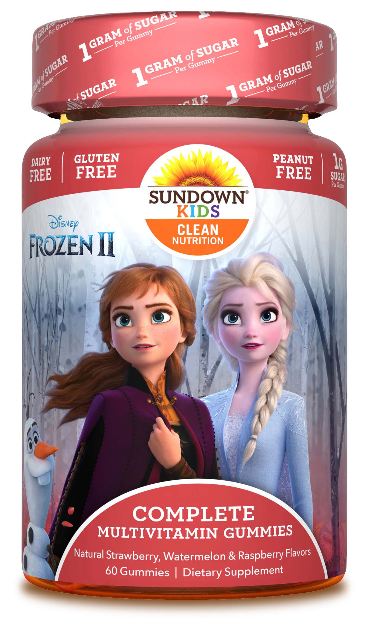 Sundown® Kids Disney Frozen 2 Complete Multivitamin, 60 Gummies - image 1 of 7
