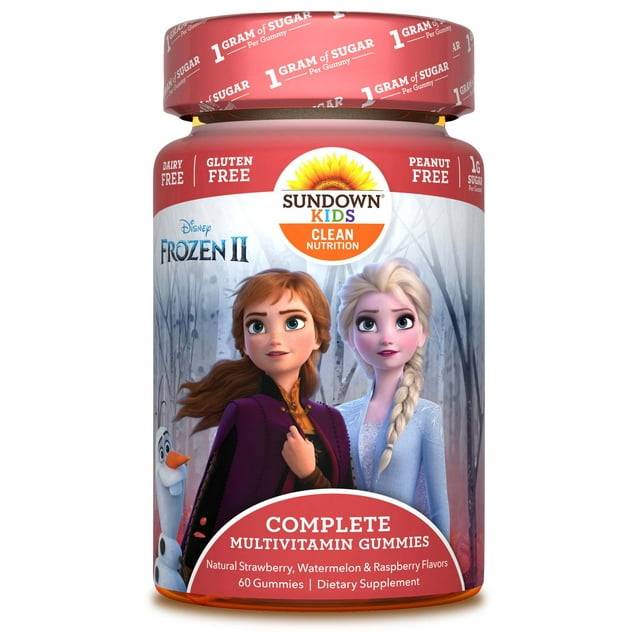 Sundown® Kids Disney Frozen 2 Complete Multivitamin, 60 Gummies
