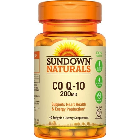 Sundown Naturals® Co Q-10 200 mg, 40 Softgels