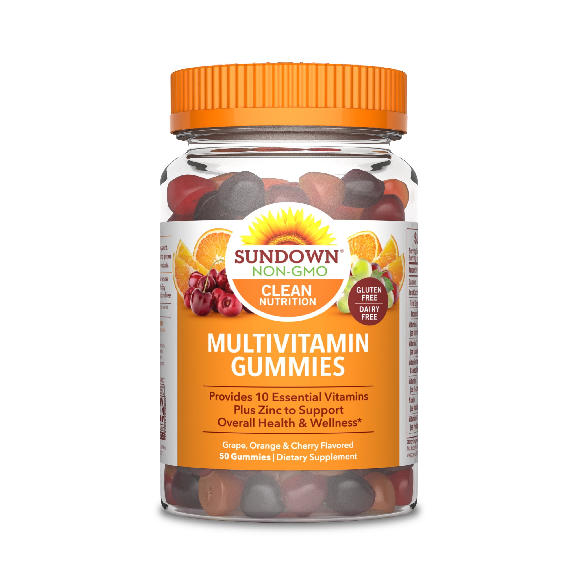 Sundown Adult Multivitamin Gummies with Vitamin C, D3 and Zinc for
