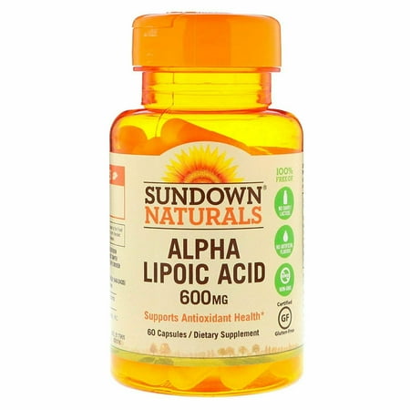 Sundown Naturals Super Alpha Lipoic Acid, 600mg, Capsules 60 ea