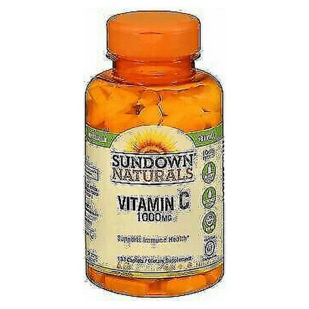 Sundown Naturals Vitamin C 1000 mg Caplets - 133 caplets, Pack of 4