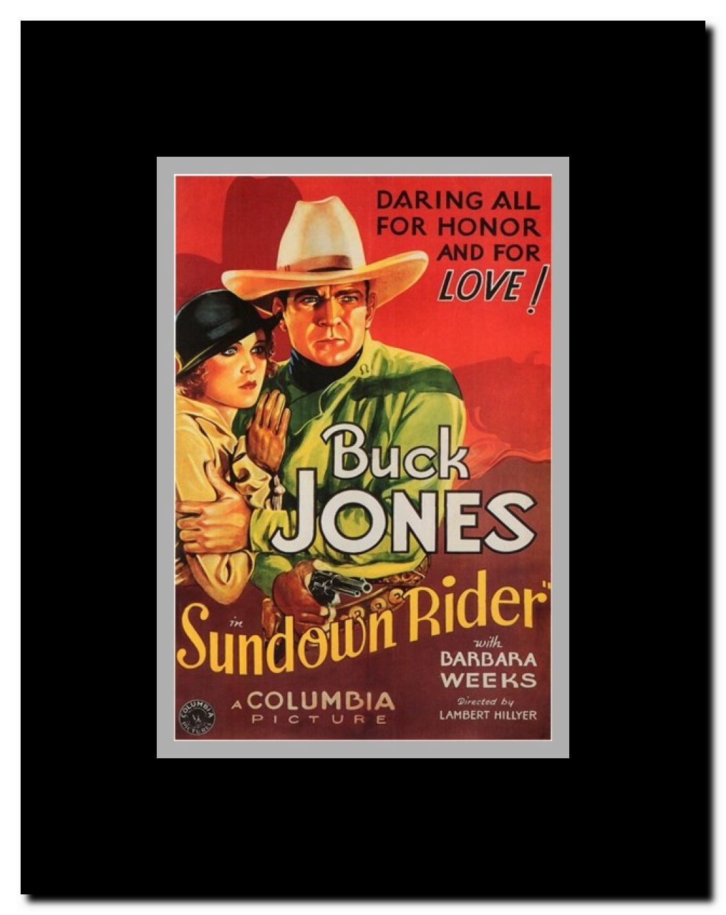 Sundown Rider Framed Movie Poster
