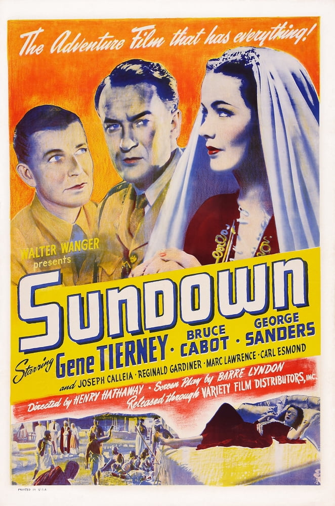 Sundown U Canvas Art - (24 x 36)