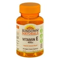 thumbnail image 1 of Sundown Vitamin E 400 IU Softgels, 100 Count, 1 of 7