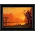 thumbnail image 1 of Sundown at Yosemite 24x20 Black Ornate Wood Framed Canvas Art by Bierstadt, Albert, 1 of 2