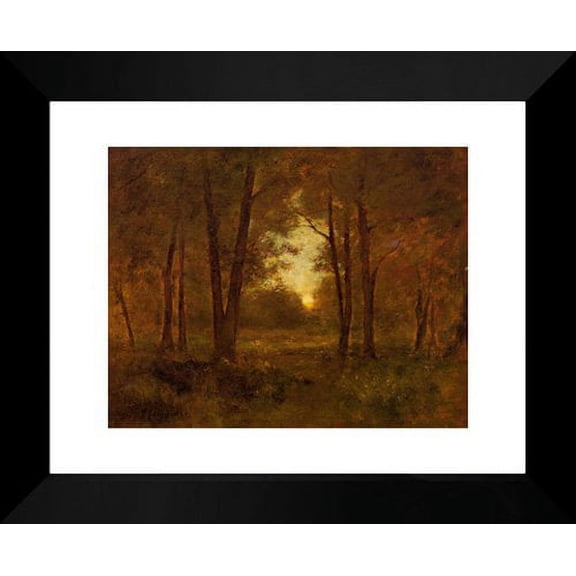 Sundown near Montclair 20x24 Framed Art Print by Inness, George