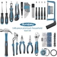 Sundpey Home Tool Kit 148-Pcs - Portable Hand Repair Tool Set with ...