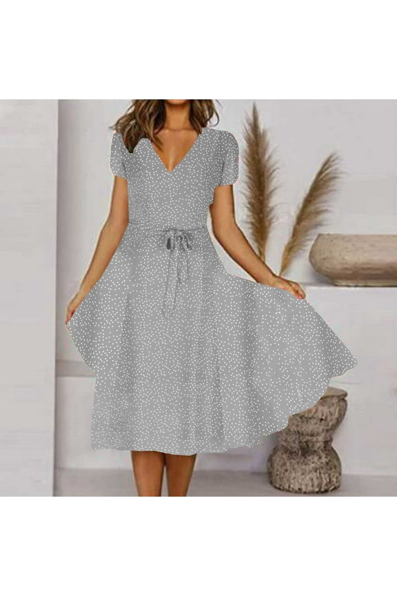 Sundress for Women ,CALAFEBILA 2025 Summer Trendy Plus Size Floral Sleeveless Beach Resort Dress V Neck Strap Camis Dress Long Midi Dress