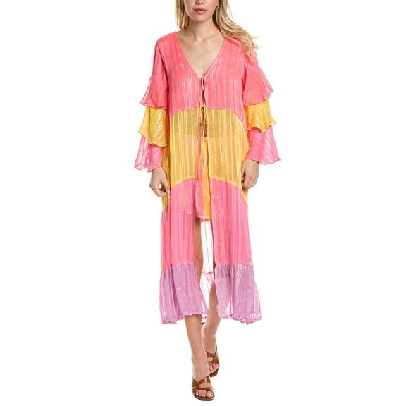 Sundress womens Ella Kimono, M/L, Pink