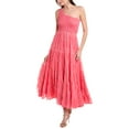 thumbnail image 1 of Sundress womens  Joe Asymmetrical Maxi Dress, XS/S, Pink, 1 of 2