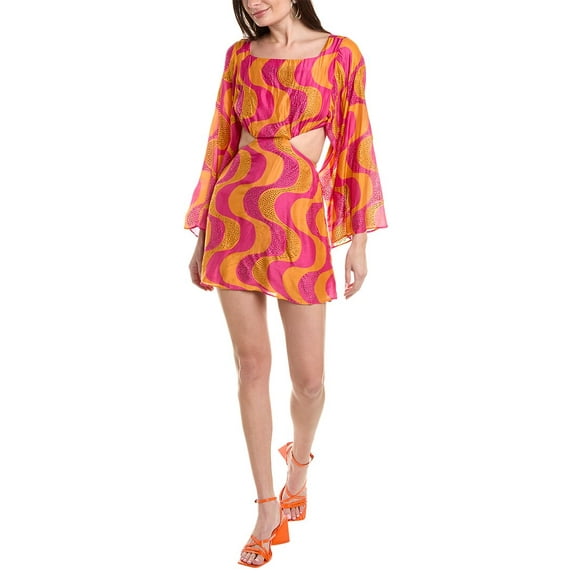 Sundress womens Ludivine Dress, s, Orange