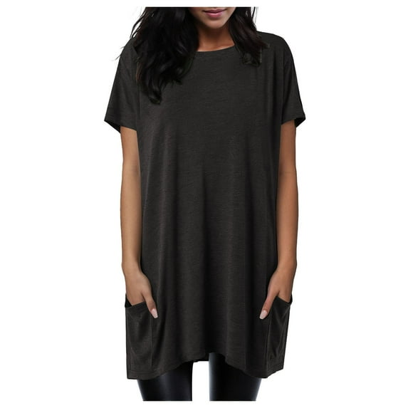 Sundresses For Women 2025 3 Piece Womens Sundresses Summer Floral Short Sleeve Wrap V Neck A-Line Midi Casual Vacation Dresses 2025