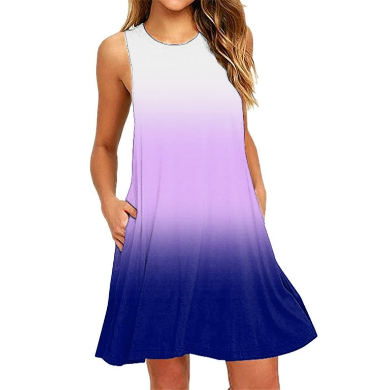Summer Dresses for Women 2023, Womens Casual Loose Maxi Sundress Long  Dresses Sleeveless Summer Beach Dress with Pockets # Deals Of The Day  Clearance Prime Pallet Sales For 1 Dollar #2 