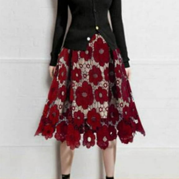 Sundresses for Women LEBONYARD Stylish Bodycon Skirt for Night Out,Fashion Women Leopard Print Drawstring Bandage High Waist Lrregular Sexy Mini Skirt Red L