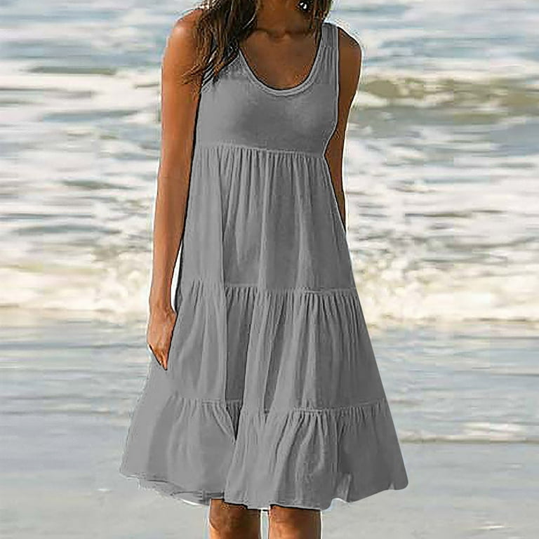 Mid length summer dresses uk hotsell