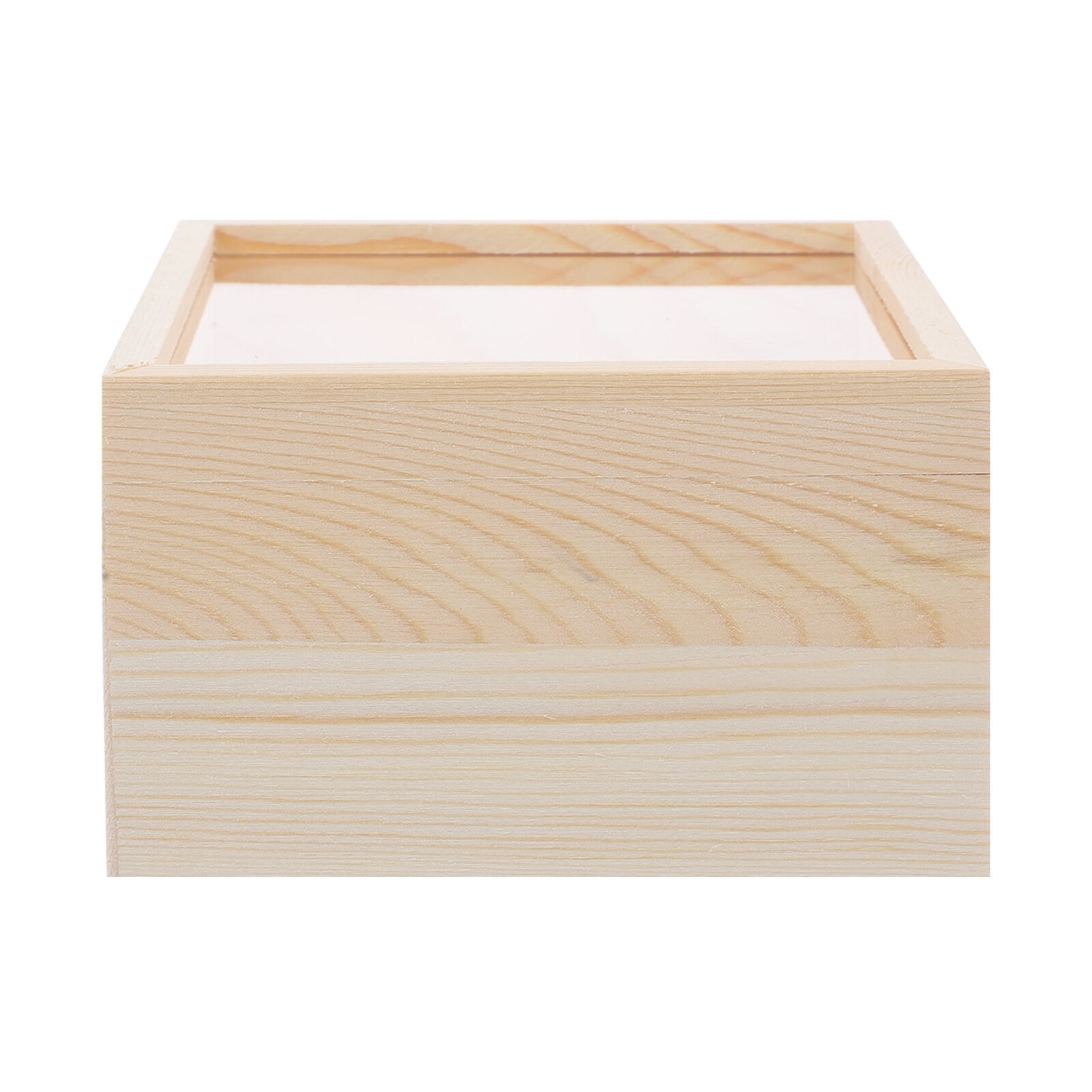 Sundries Storage Case Wooden Box Vanity Jewelry Locker Decor Tray ...