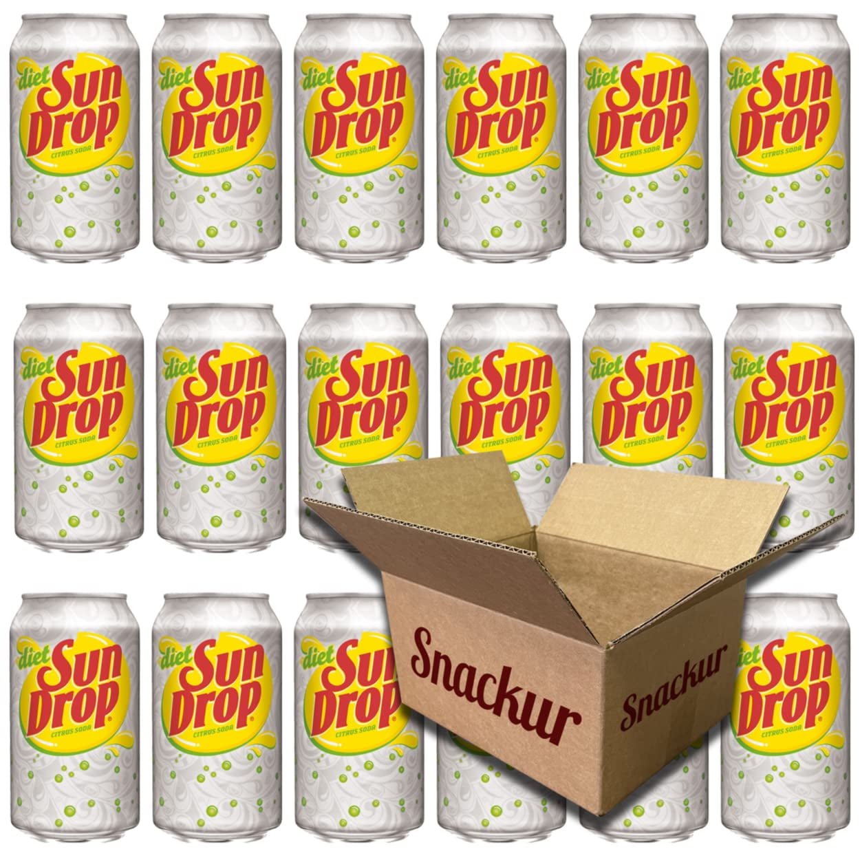 Sundrop Diet Citrus Soda,12 OZ Cans,18 Pack ,In Safe Ship Box - Walmart.com