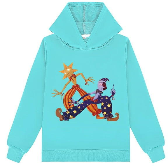 Sundrop and Moondrop Kids Spring Autumn Pullover Hoodies Long Sleeve Sweatshirt Tops for Children's Clothings