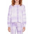 thumbnail image 1 of Sundry Tie Dye Sweatshirt, Size 1 in Lilac/White Purple MSRP $138, 1 of 2