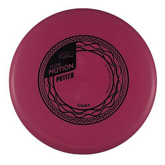 Sune Sports Flow Motion Beginner Putt & Approach Disc - S-Plastic (Pink, 150-165)