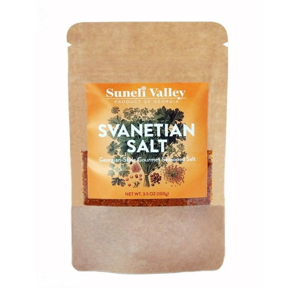 Suneli Valley Svanetian Salt KEF28 | Traditional Georgian Herb & Spice Blend - Gourmet Seasoning for Cooking (3.5oz)