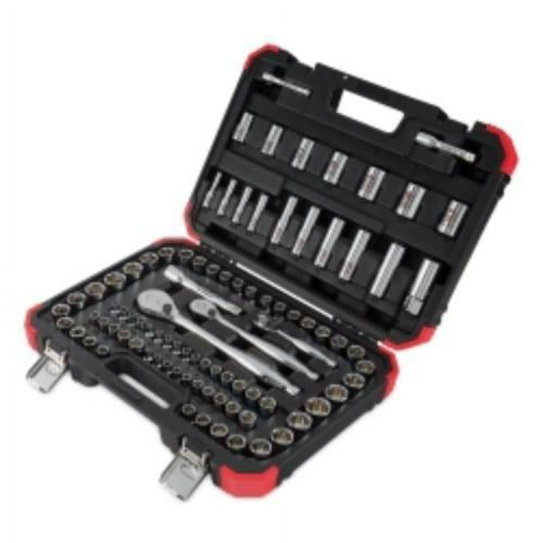 Sunex 1889 Tools 89-piece 1/4 In., 3/8 In., 1/2 In. Drive Chrome