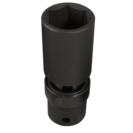 Sunex 214UMD 1/2" Drive 6 Point Deep Universal Impact Socket 14mm