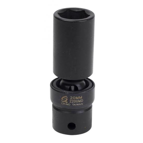 Sunex 216UD 1/2" Drive 1/2" Deep SAE Universal Impact Socket