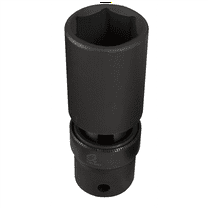 Sunex 221UMD 1/2" Drive 6-Point Deep Universal Impact Socket 21mm