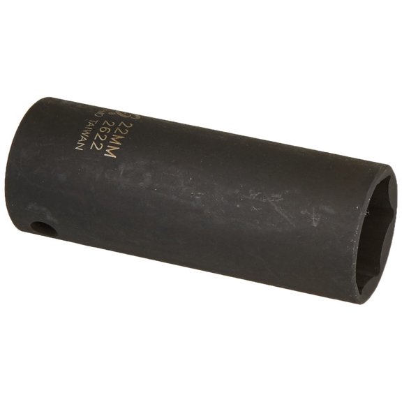 Sunex 2622 1/2-Inch Drive 22-Mm Extra Thin Wall Deep Impact Socket