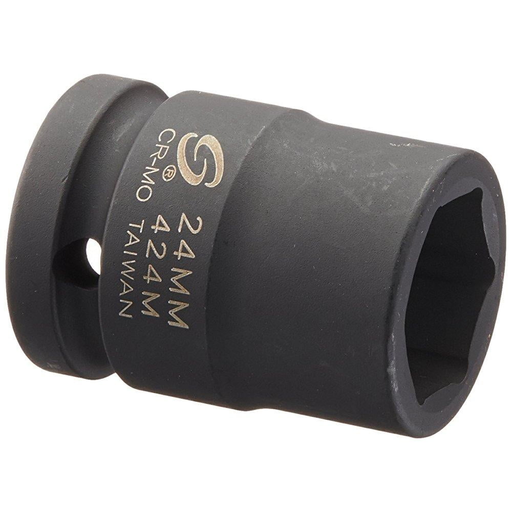 Sunex 424m 3/4-Inch Drive 24-Mm Impact Socket - Walmart.com