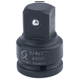 thumbnail image 1 of Sunex 4300 3/4" Female to 1" Male Impact Socket Adapter, 1 of 3