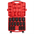 thumbnail image 1 of Sunex 4686 17-Piece 3/4" Drive 6-Point Metric Deep Impact Socket Set, 1 of 3