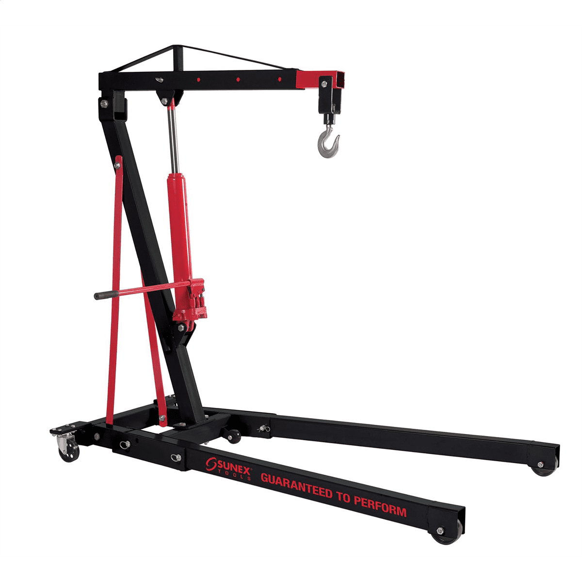 Sunex 5222 2 Ton Folding Engine Crane w/ Dual Pump Pistons