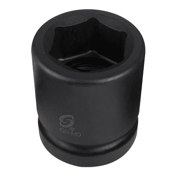 Sunex 555M 1" Drive Standard 6 Point Impact Socket 55mm