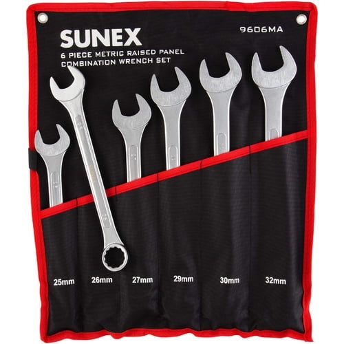 WRENCH SET COMBINATION 6 PC METRIC