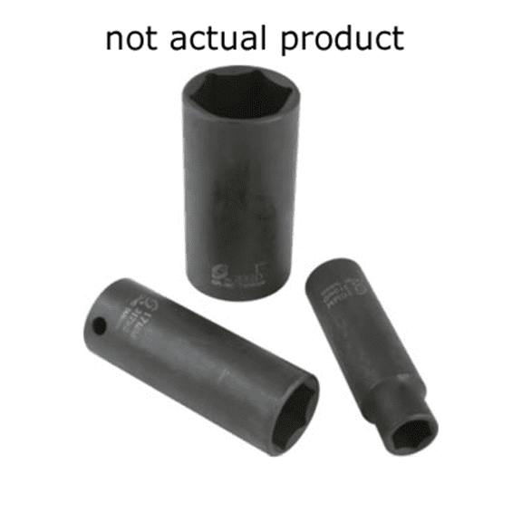 1/4" DR DEEP MAGNETIC IMPACT SOCKET 7MM