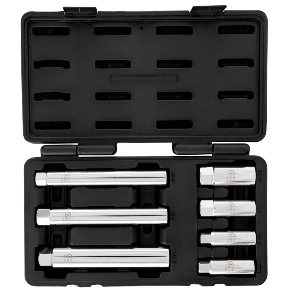 Sunex 8845 7 Piece 3/8" Drive Spark Plug Socket Set