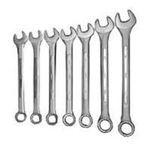 1-Inch Raised Panel Combination Wrench Set - Drop Forged Carbon Steel, Chrome Plated