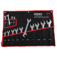 thumbnail image 1 of Sunex 9914 SAE Angled Wrench Set, 3/8-Inch - 1-1/4-Inch, 14-Piece, 1 of 3