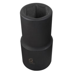 IMPACT SOCKET 1 1/8 #5 SPLINE DRIVE DEEP THIN WALL