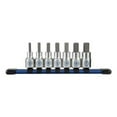 thumbnail image 1 of Sunex SUN937HM 0.37 in. Drive Chrome Metric Hex Bit Socket Rail - 7 Piece, 1 of 2