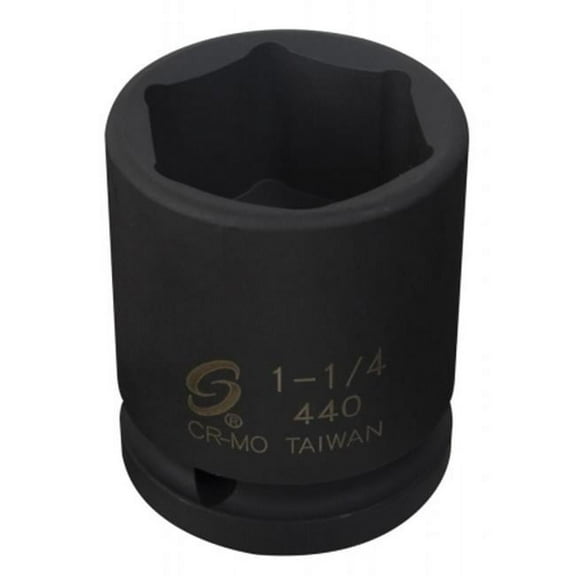 Sunex Tool SU474 .75 in. Drive Standard 6-Point SAE Impact Socket - 2.31 in.