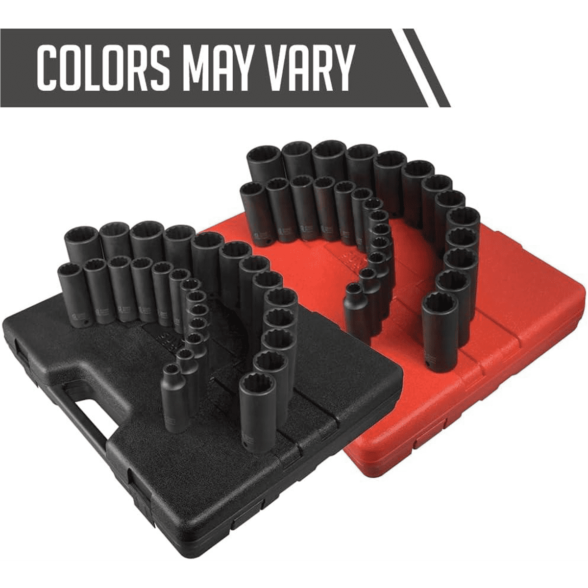 Sunex Tools, 1/2" Chrome Finish Socket Wrench & Set, 26 Piece