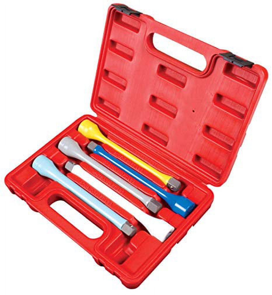 Sunex Tools 1/2" Drive Limited Extension Bar 5-Piece Set