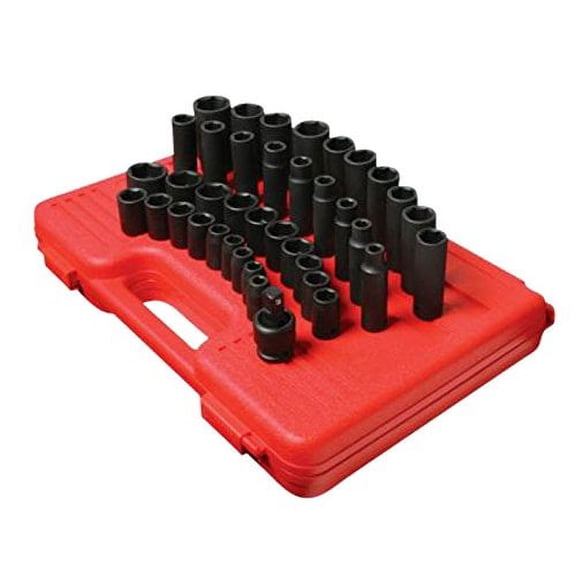 Sunex Tools 2669 1/2 Drive 39 Piece Metric Master Impact Socket Set