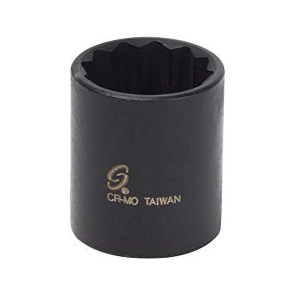 Sunex Tools 318Z - 3/8" Drive 9/16" 12 Point SAE Standard Impact Socket